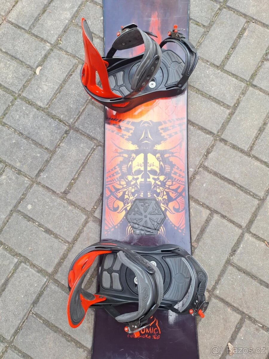 Snowboard Atomic 160cm s vázáním Nitro Team - 5