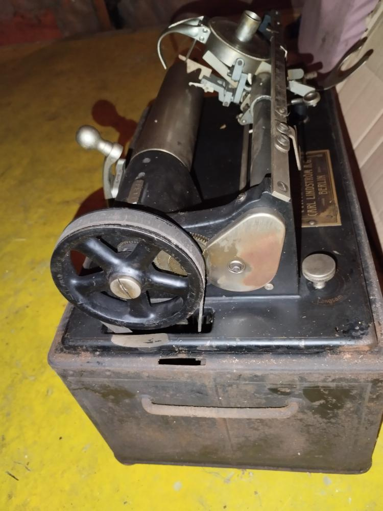 Fonograf/diktafon + ořezávač válečků - Parlograph_Lindstrom - 5