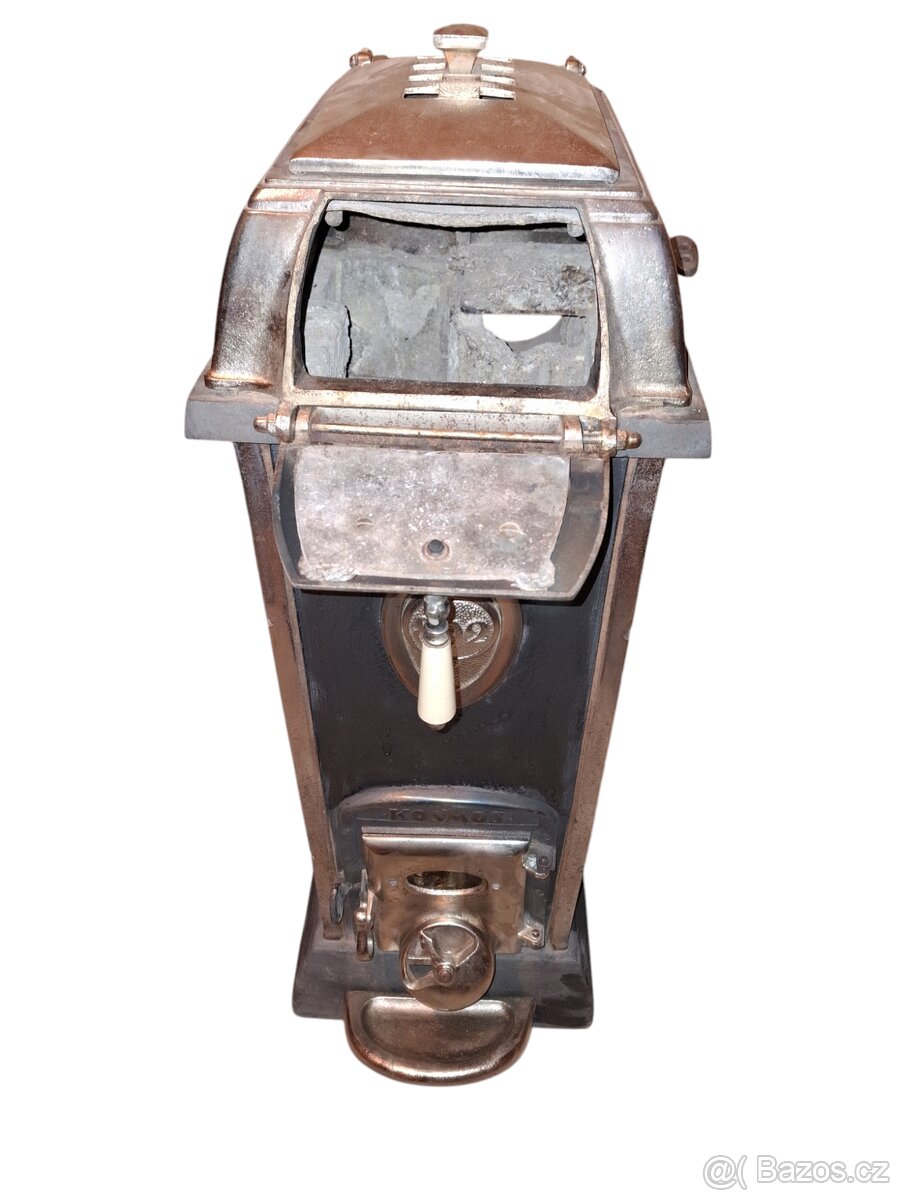 Historická kamna sporak krb KOSMOS 802 - 5