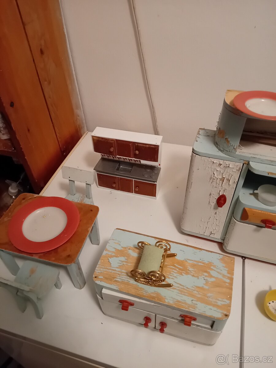 Retro dřevěná kuchyňka - 5