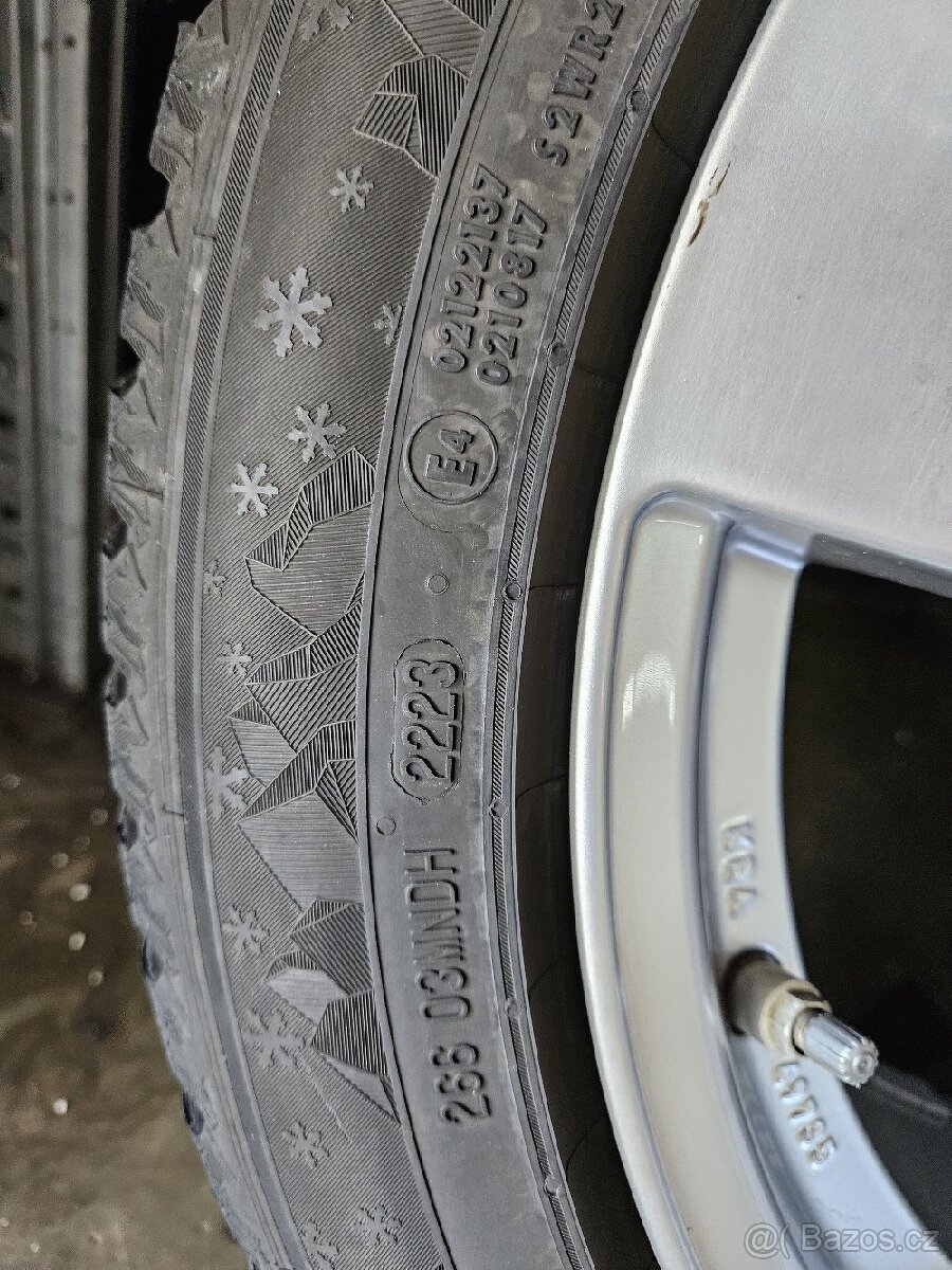 Alu kola 5x112 R18 + zimní pneu - 5