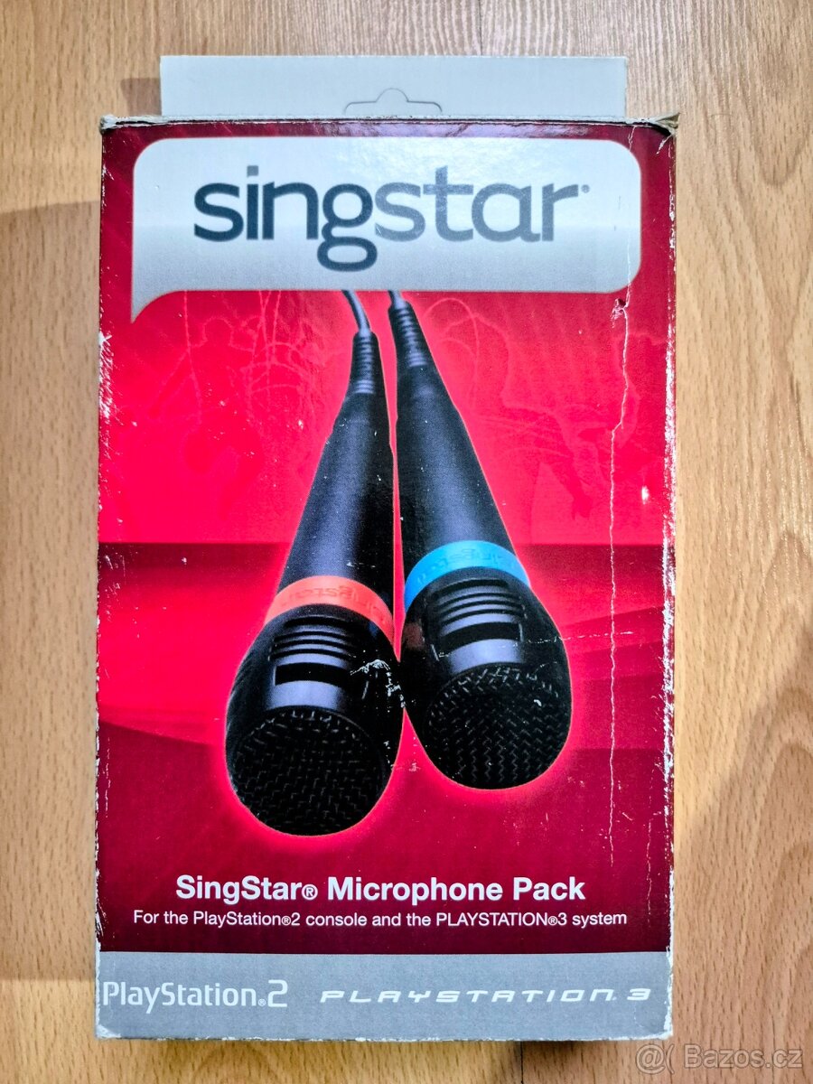 Predám Singstar mikrofóny na PS2 a PS3 – 5 hier zadarmo - 5