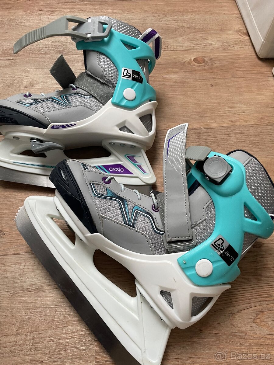 Brusle na led 29-32 dětské rostoucí - 5