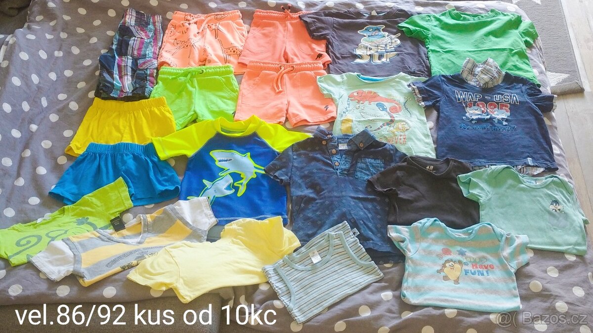 Trička,mikiny, kalhoty 86-98 kluk - 5