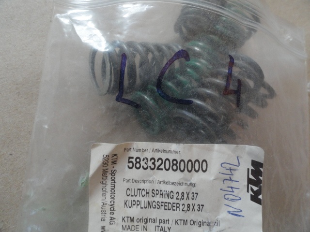 KTM LC 4 originální díly spojky - 5