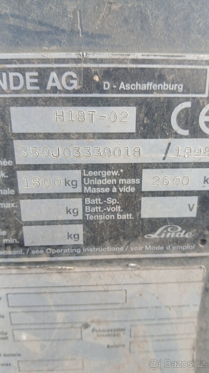 Linde H18 T lpg - 5