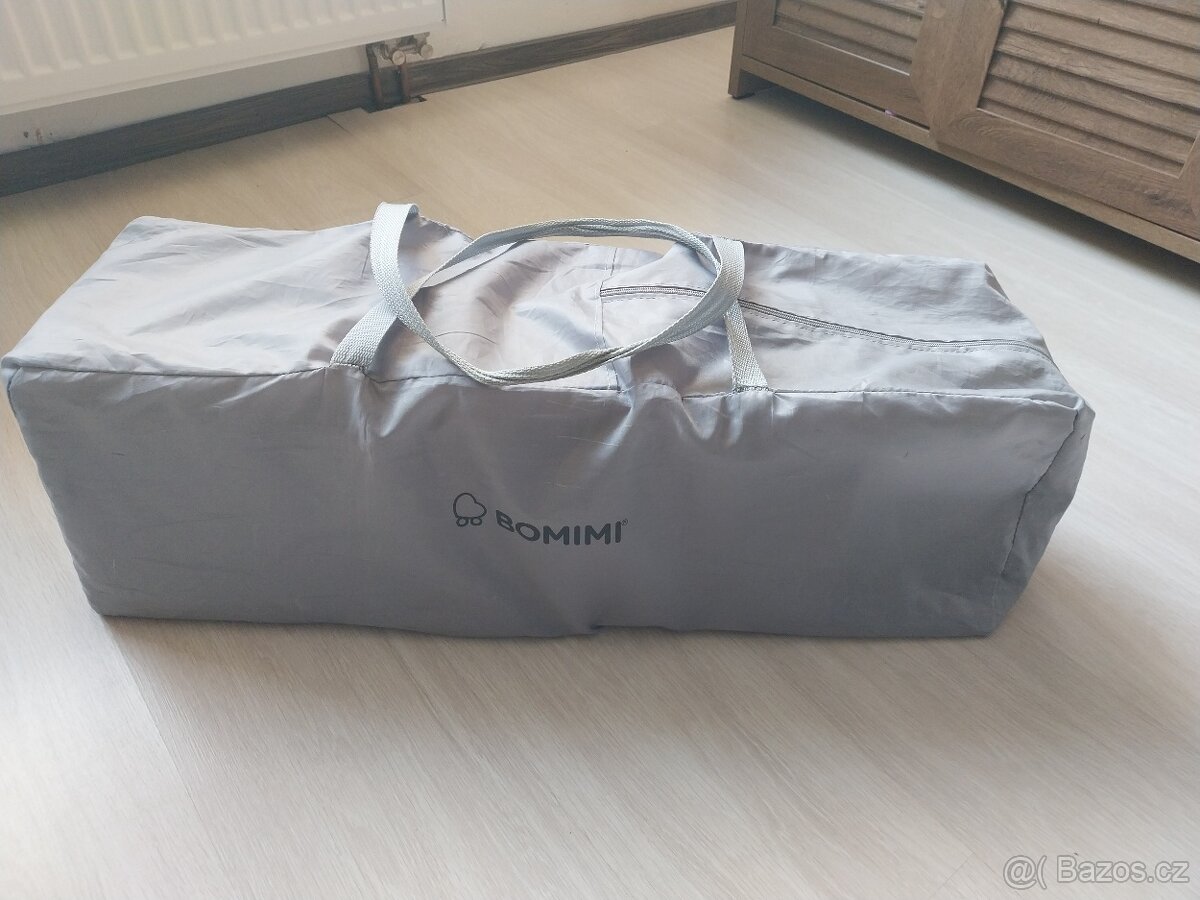 Bomimi LUNA graphite / sweet dreams cestovní postýlka - 5