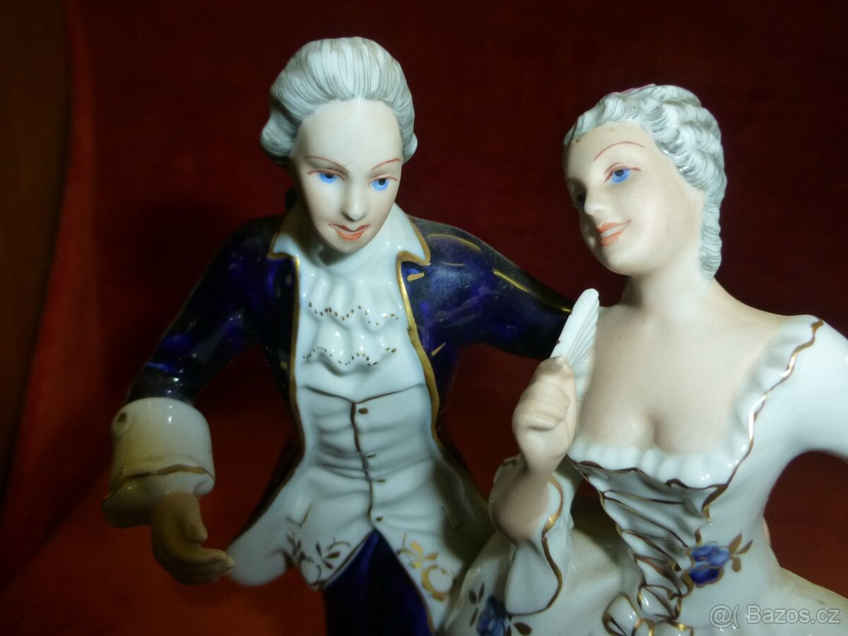 porcelán royal dux - 5