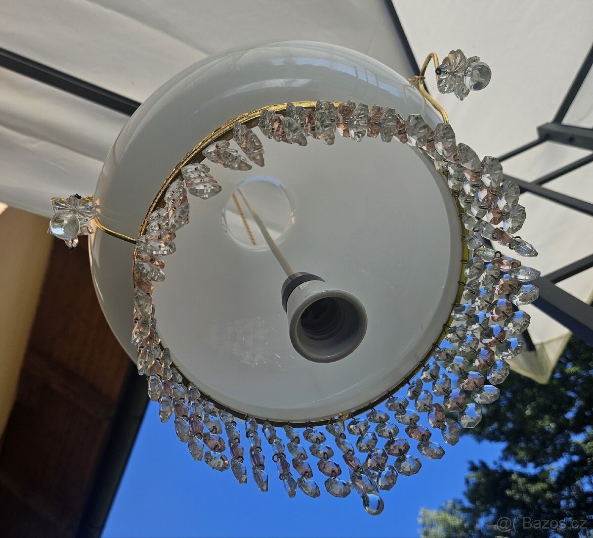 Skleněný lustr/světlo/svítidlo - 5