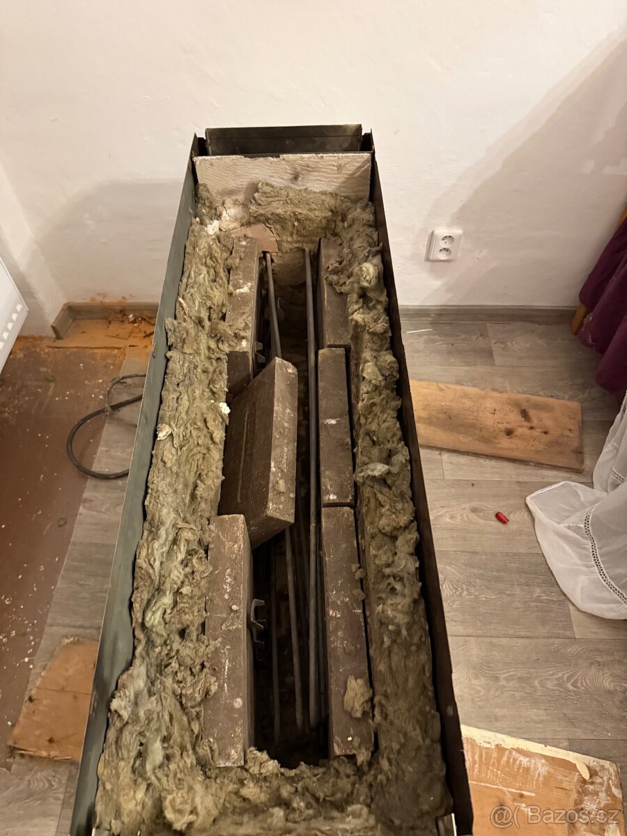 Prodám funkční akumulační kamna 4,5 kW - 5