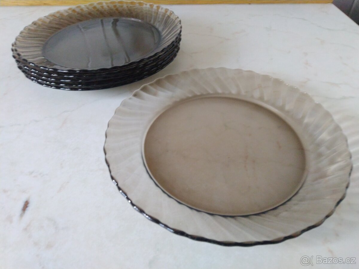 Hrnek, podšálek a dezertní talíř Arcoroc Francie - 5