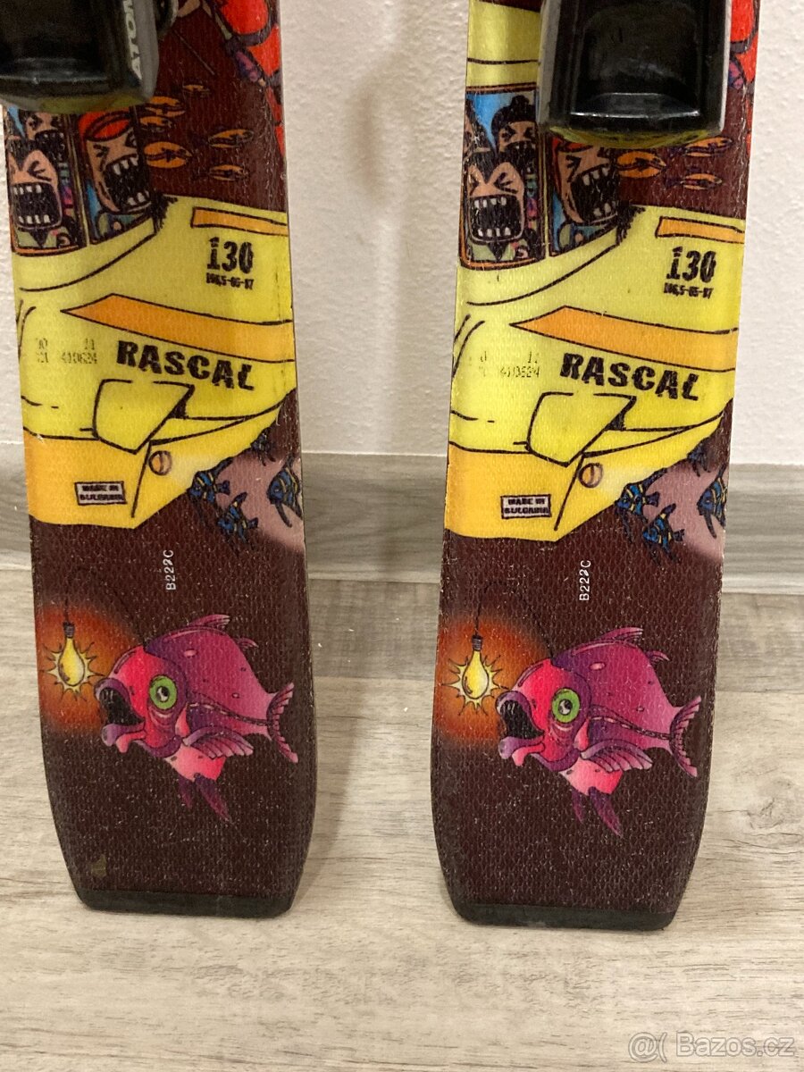 Juniorské lyže Atomic 12 RASCAL + vázání - 5