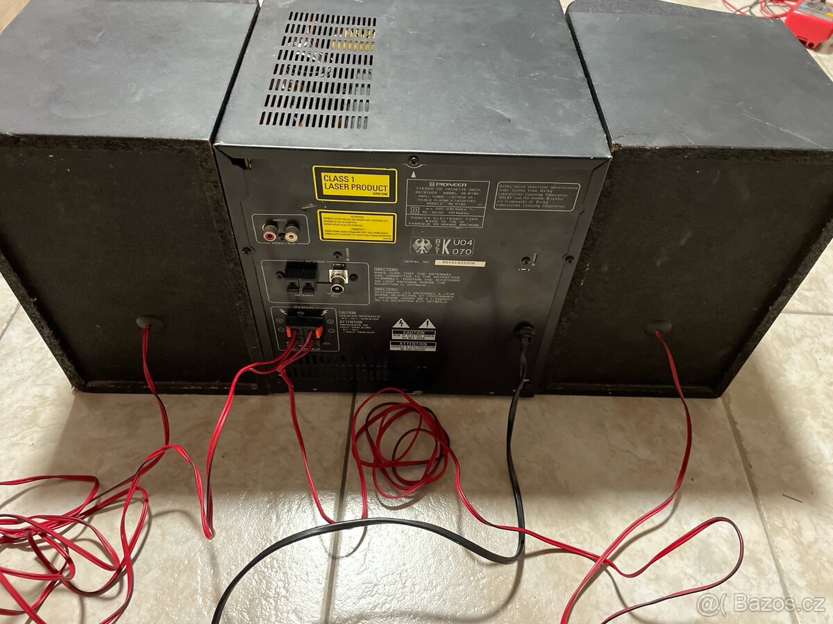 Pioneer XR-P150 mini systém - 5