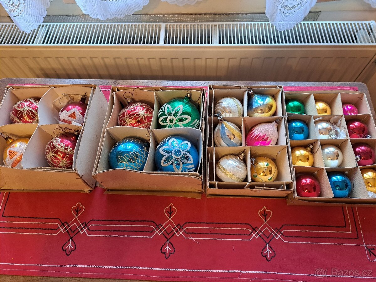 vánoční ozdoby - staré - 5