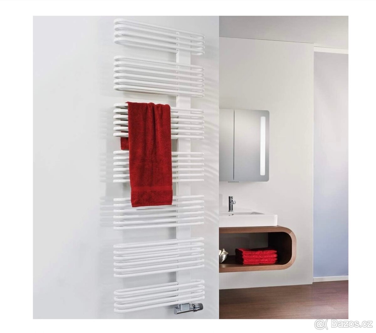 Designový koupelnový radiátor/řebřik HSK, PC kolem 700€ - 5