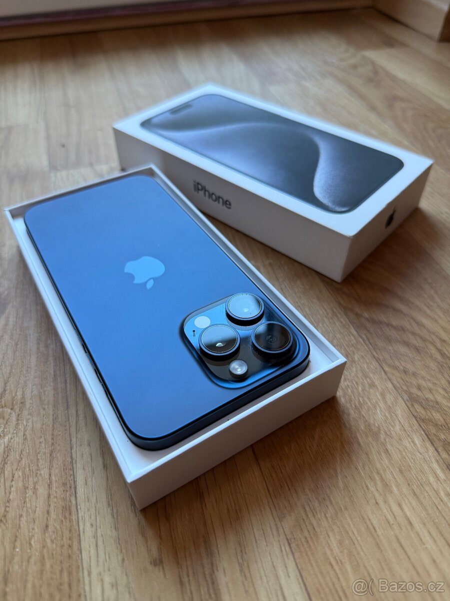 Apple iPhone 15 Pro Max 256GB modrý - 5