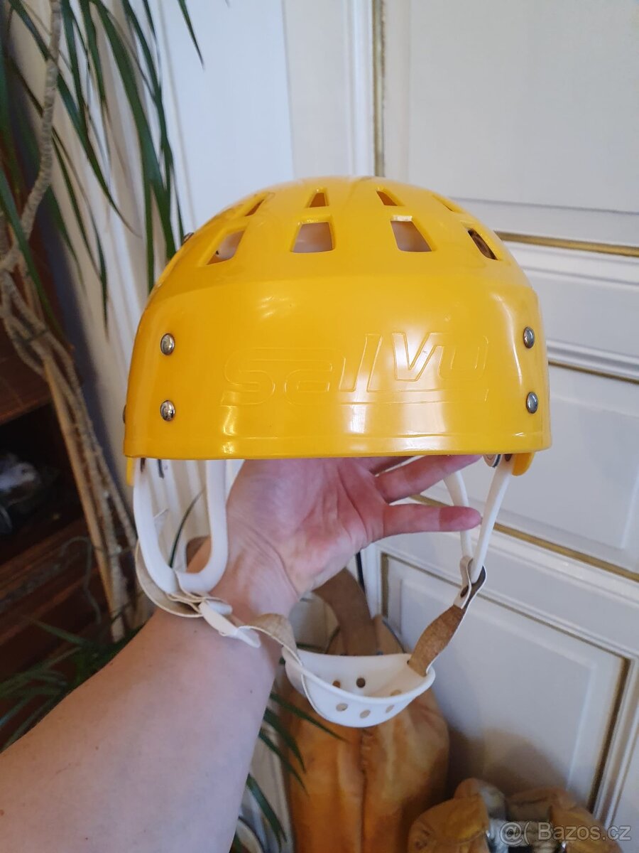 Retro hokejová helma SALVO - 5