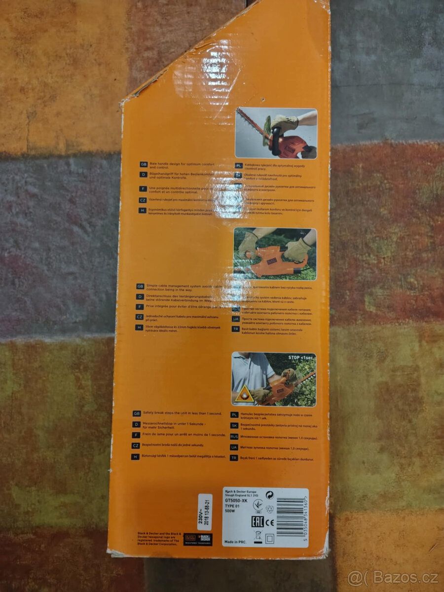 Elektrické nůžky - plotostřih zn. Black & Decker - 5