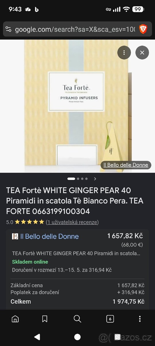 Čaje Tea Forte 40 - 5