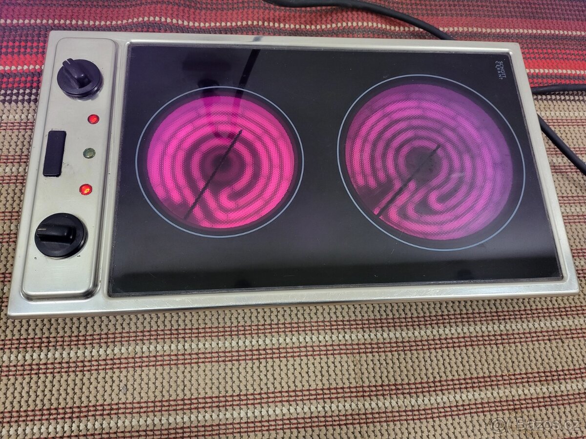 sklokeramický vařič, vestavba - 5