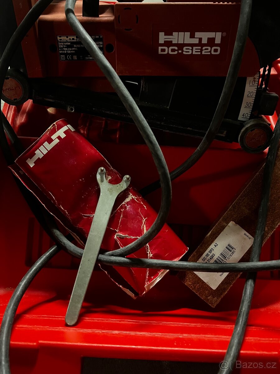 Hilti dc se 20 skoro nová drážkovací fréza rok 2019 - 5
