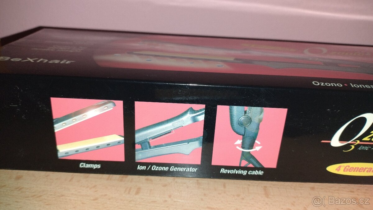 Žehlička na vlasy BeXhair O3 O3 Inic + ozone - 5