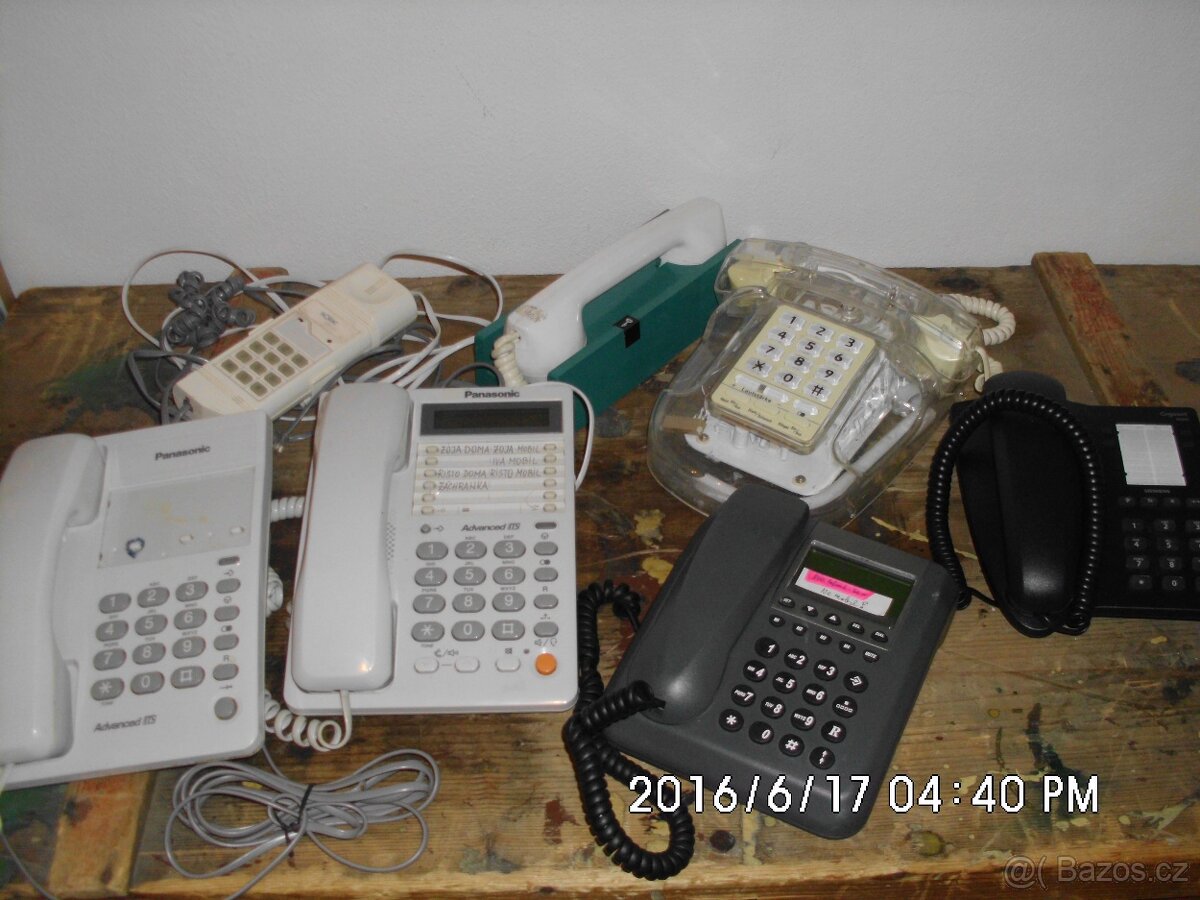 Telefony,retro, funkční - 5