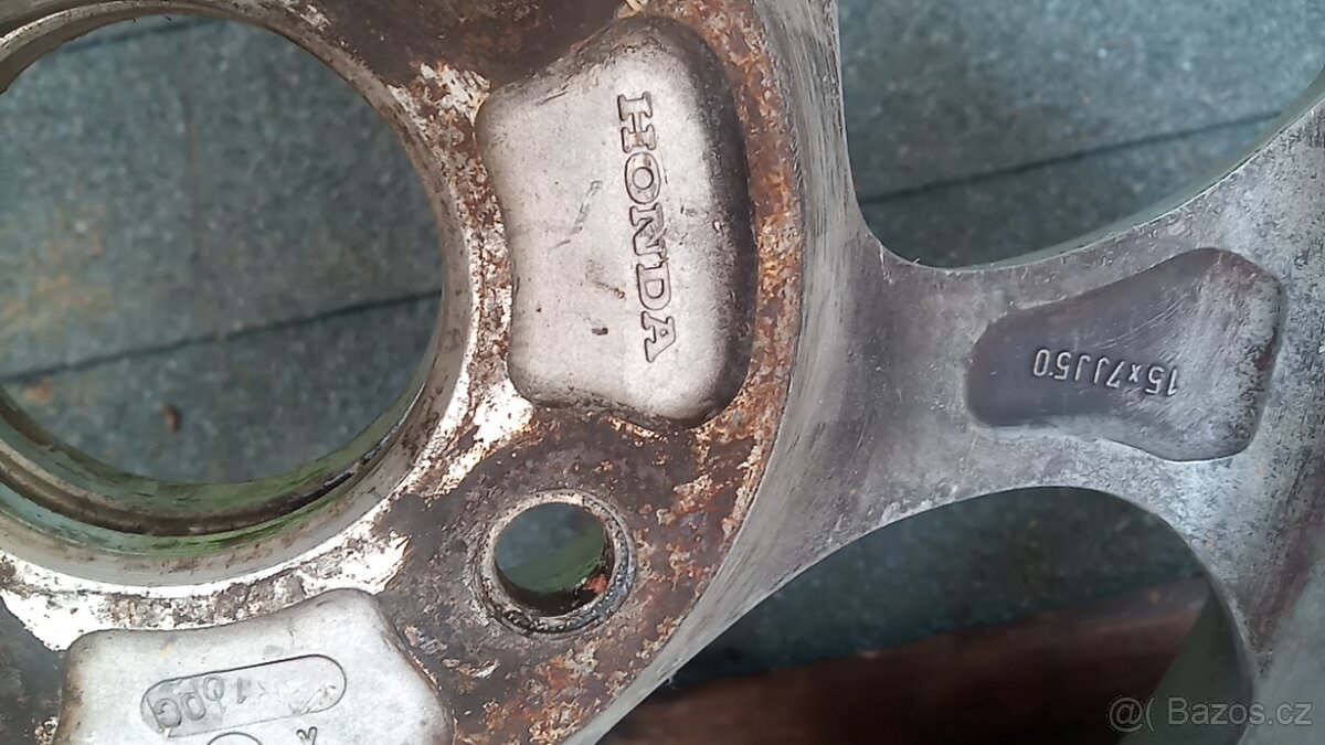 ALU disky 15x7J 50 Honda - 5