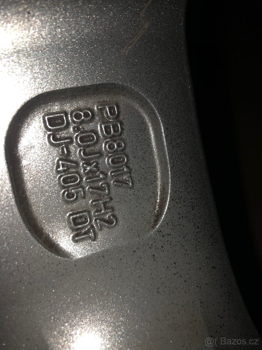 Sada 17" Alu kol PLW GERMANY s M+S pneu 235/65 - 5