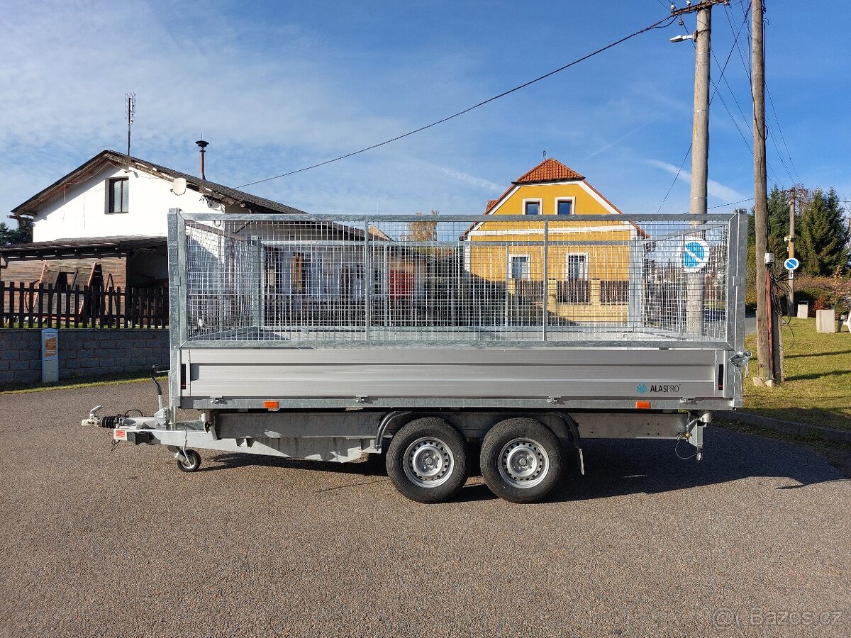 nákladní přívěs třístranný sklápěč - 5