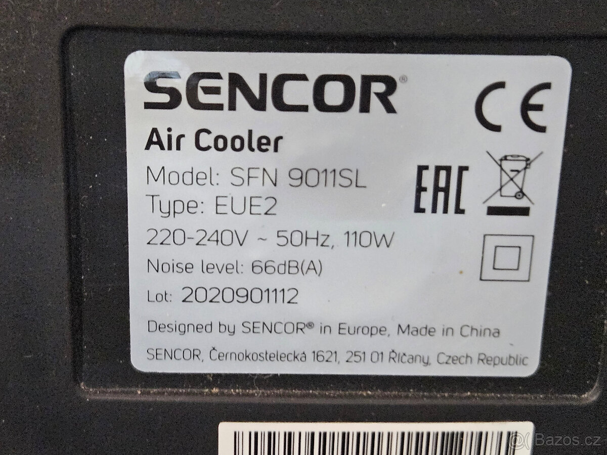 Ochlazovač vzduchu SENCOR Air Cooler SFN9011SL - 5