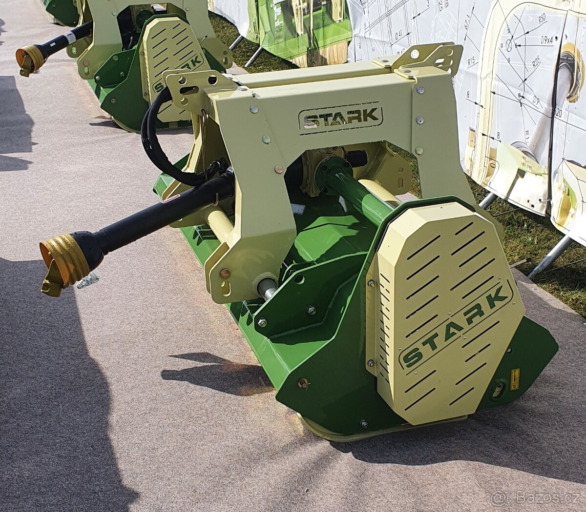 Mulčovač STARK na predaj, šírka 155 - 200cm, AKCIA - 5
