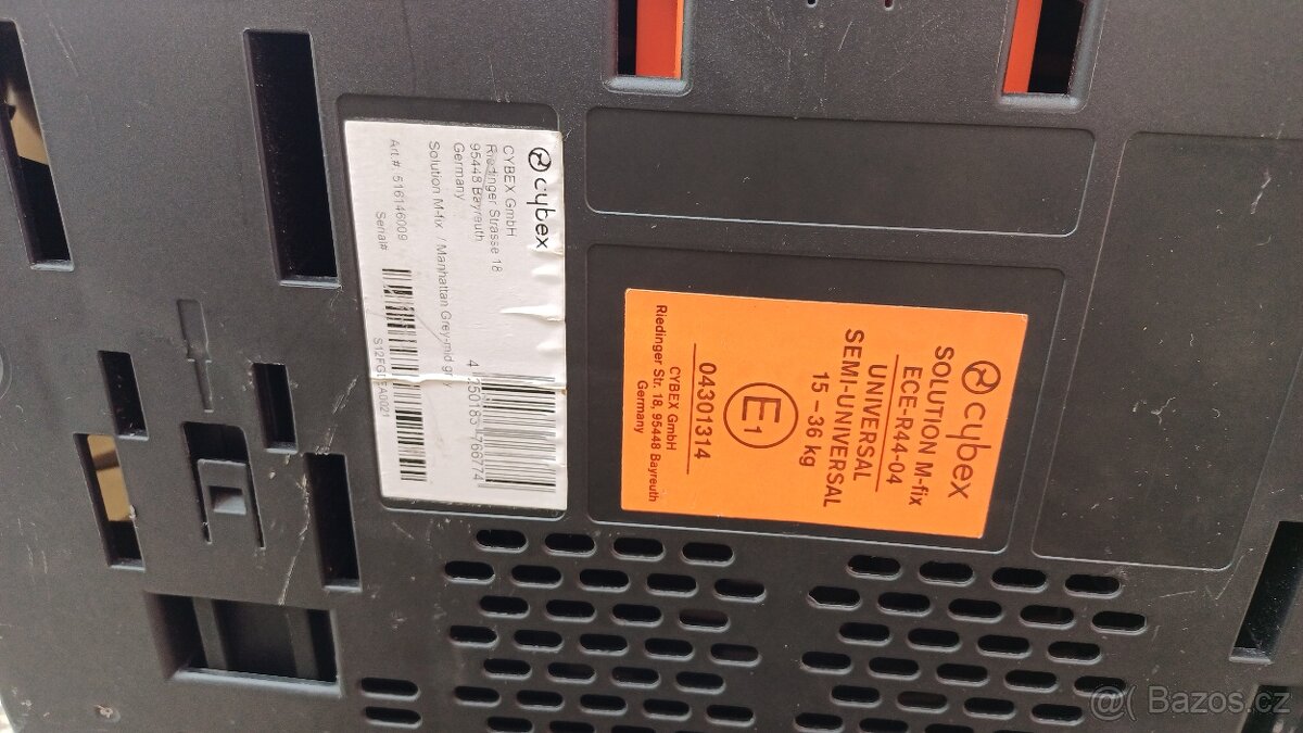 Autosedačky Cybex Solution M-Fix 2 ks - 5