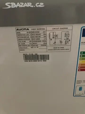 Gastro - Pultová marznička Acuma SD-330 - 5