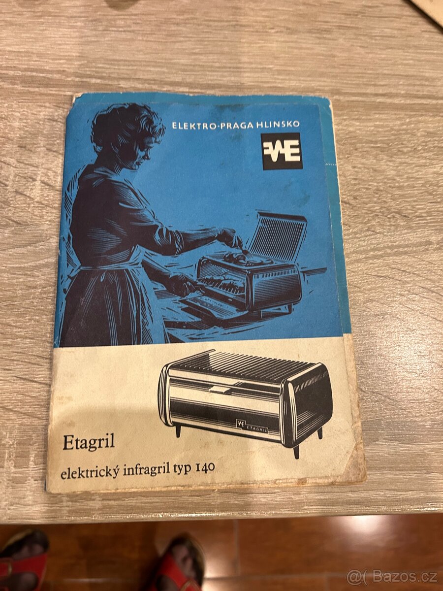 Retro gril ETAGRIL typ 140 – funkční - 5