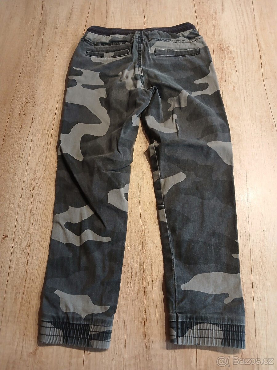 makáčové kalhoty vel. 128 - 5