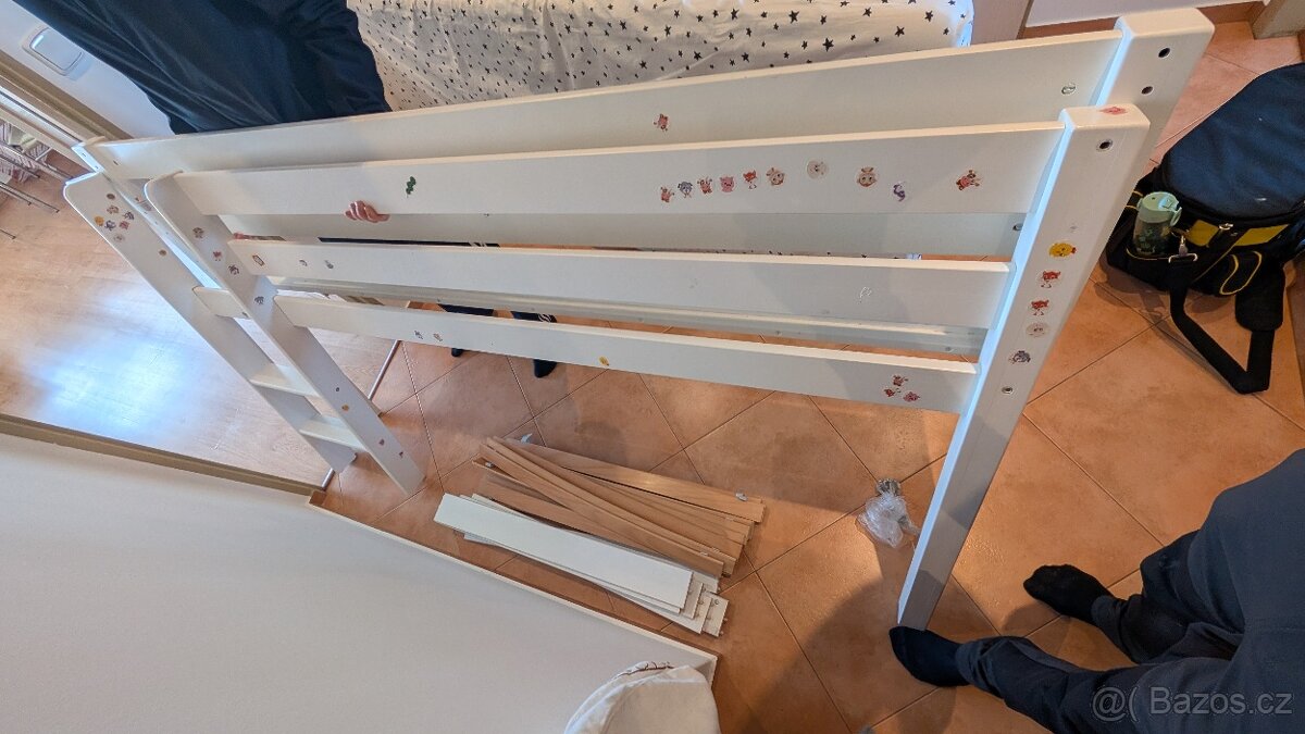 Dětská vyvýšená postel 200x90 - 5