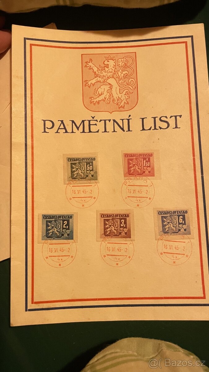 peníze, známky, Hitler, 2.světová - 5