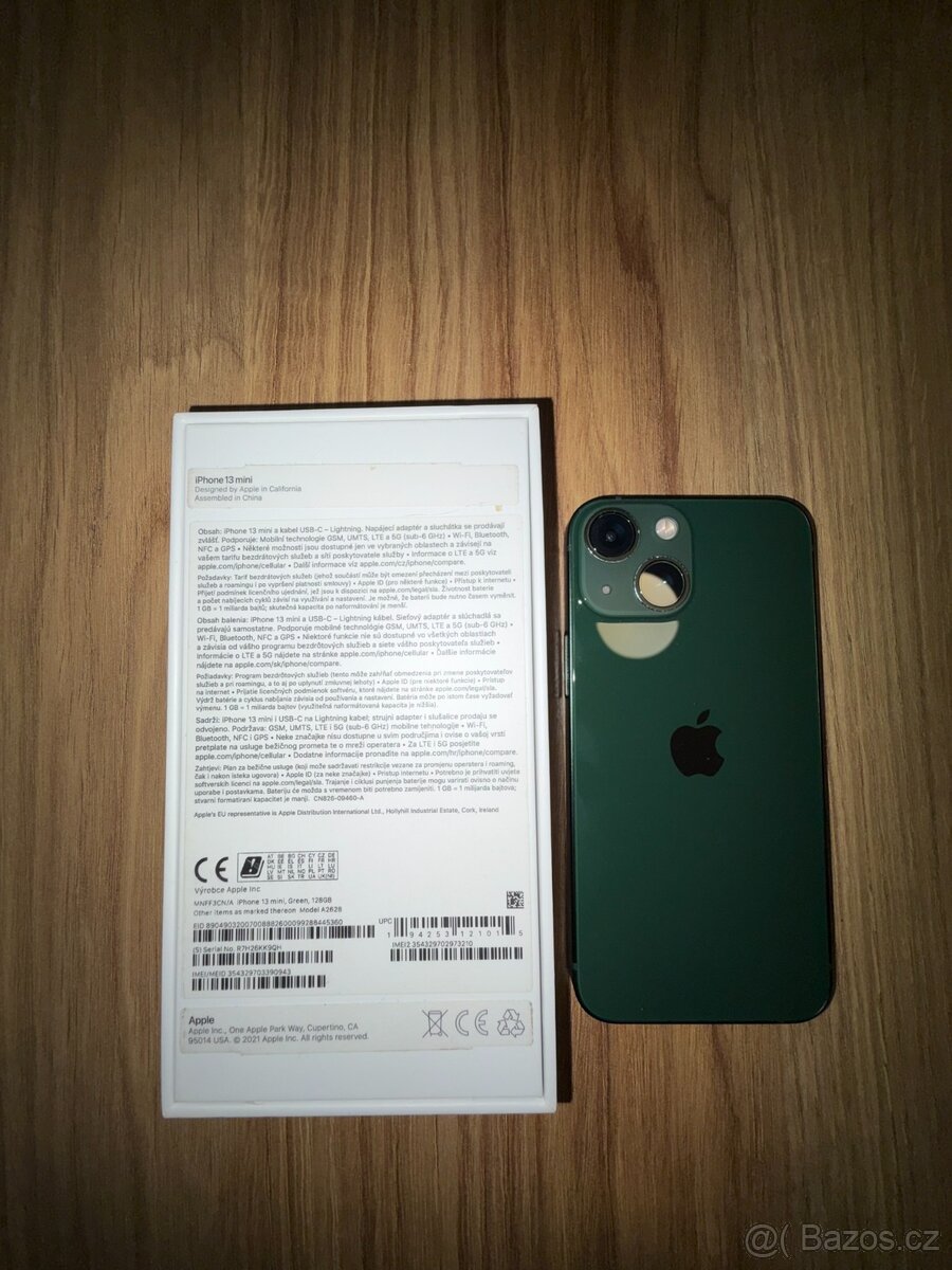 iPhone 13 mini zelený (zelená/green) 128 GB - 5