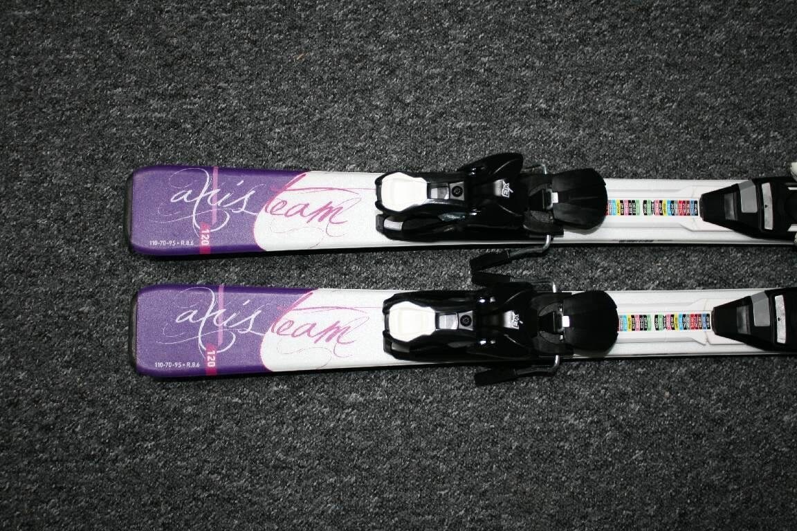 lyže divčí STOCKLI Afris 120cm , lyžaky Nordica - 5