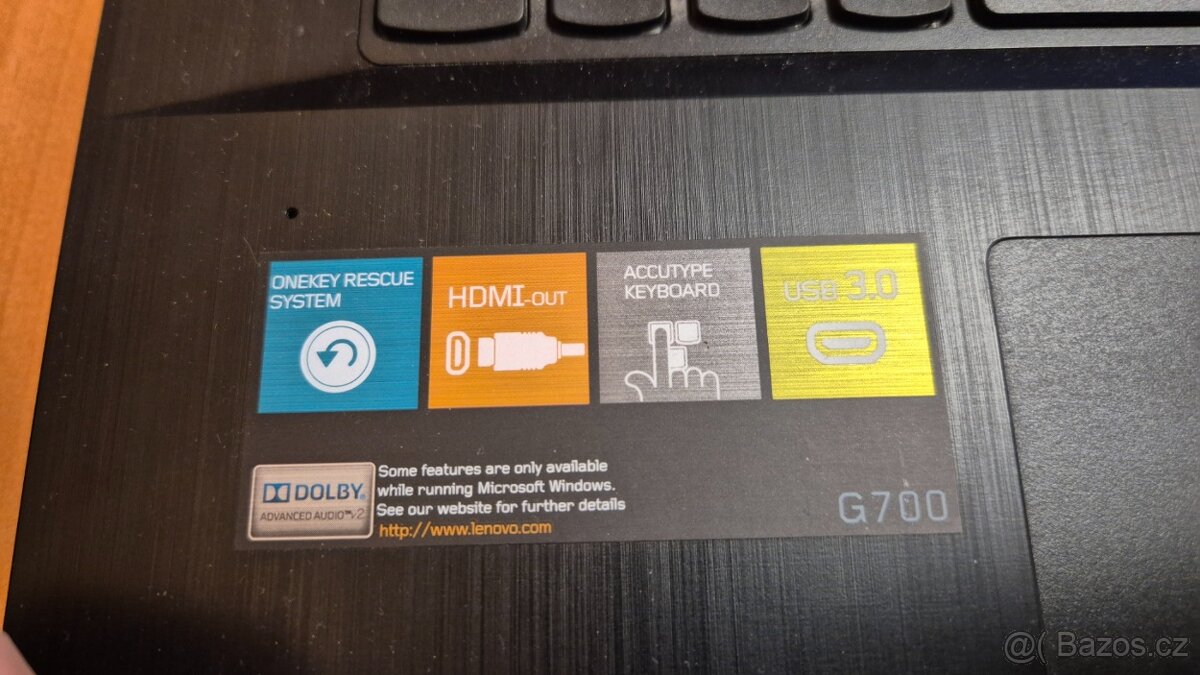 Notebook Lenovo G700 s Win 10 - 5
