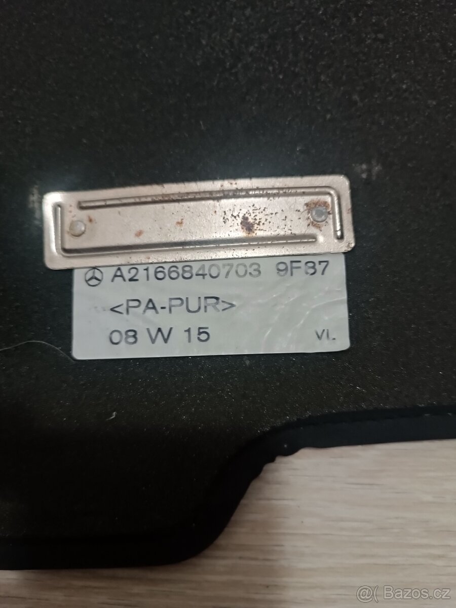 Originální velurové koberečky mercedes S w221 - 5