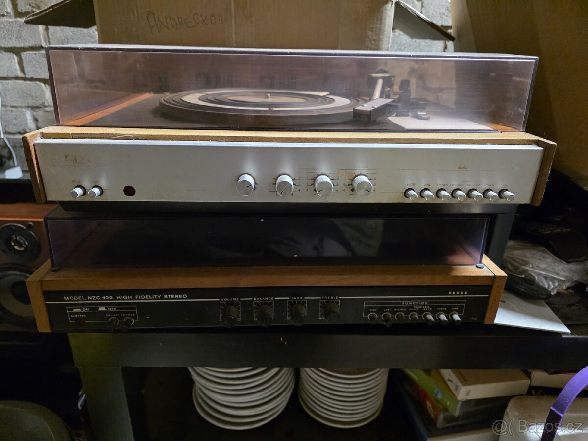 Staré gramofon Tesla - 5