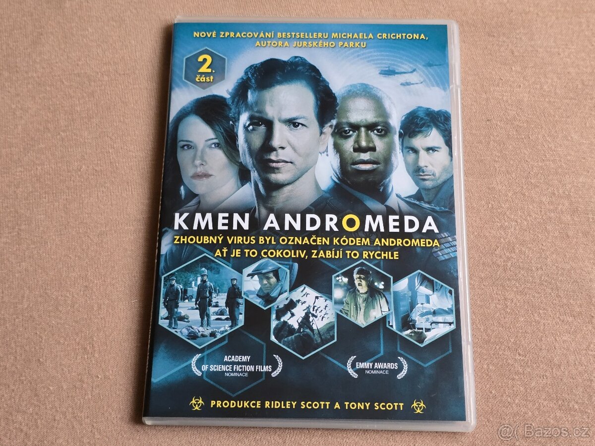 KMEN ANDROMEDA (2 DVD, CZ dabing) Benjamin Bratt - 5