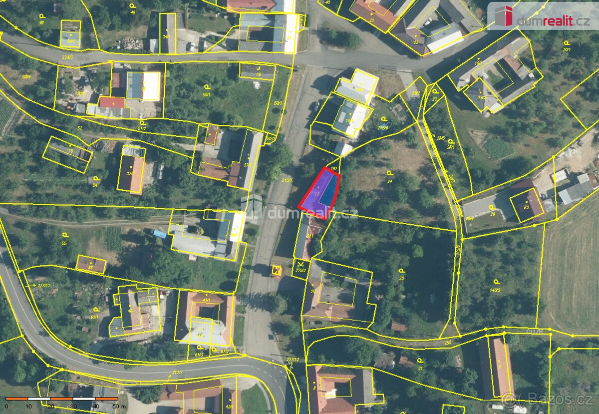 Stavební pozemek 213m2, Oprostovice - 5