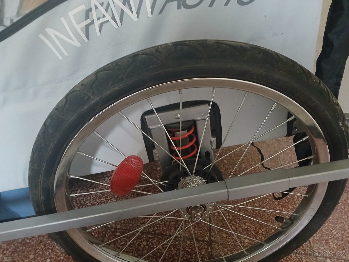 Prodám kočárek za kolo - 5