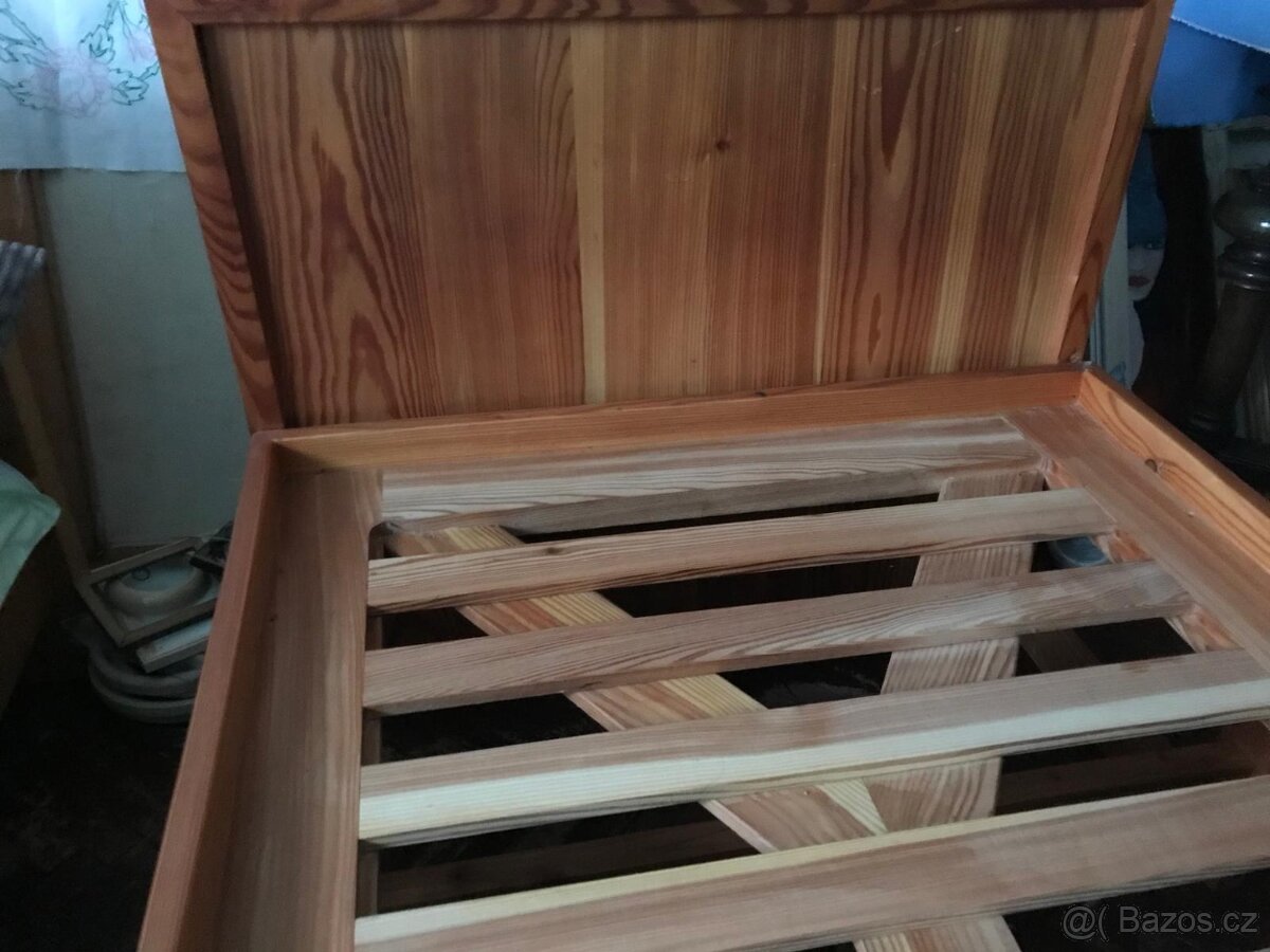 🪵 Ručně vyráběná masivní dřevěná postel – poctivá práce - 5