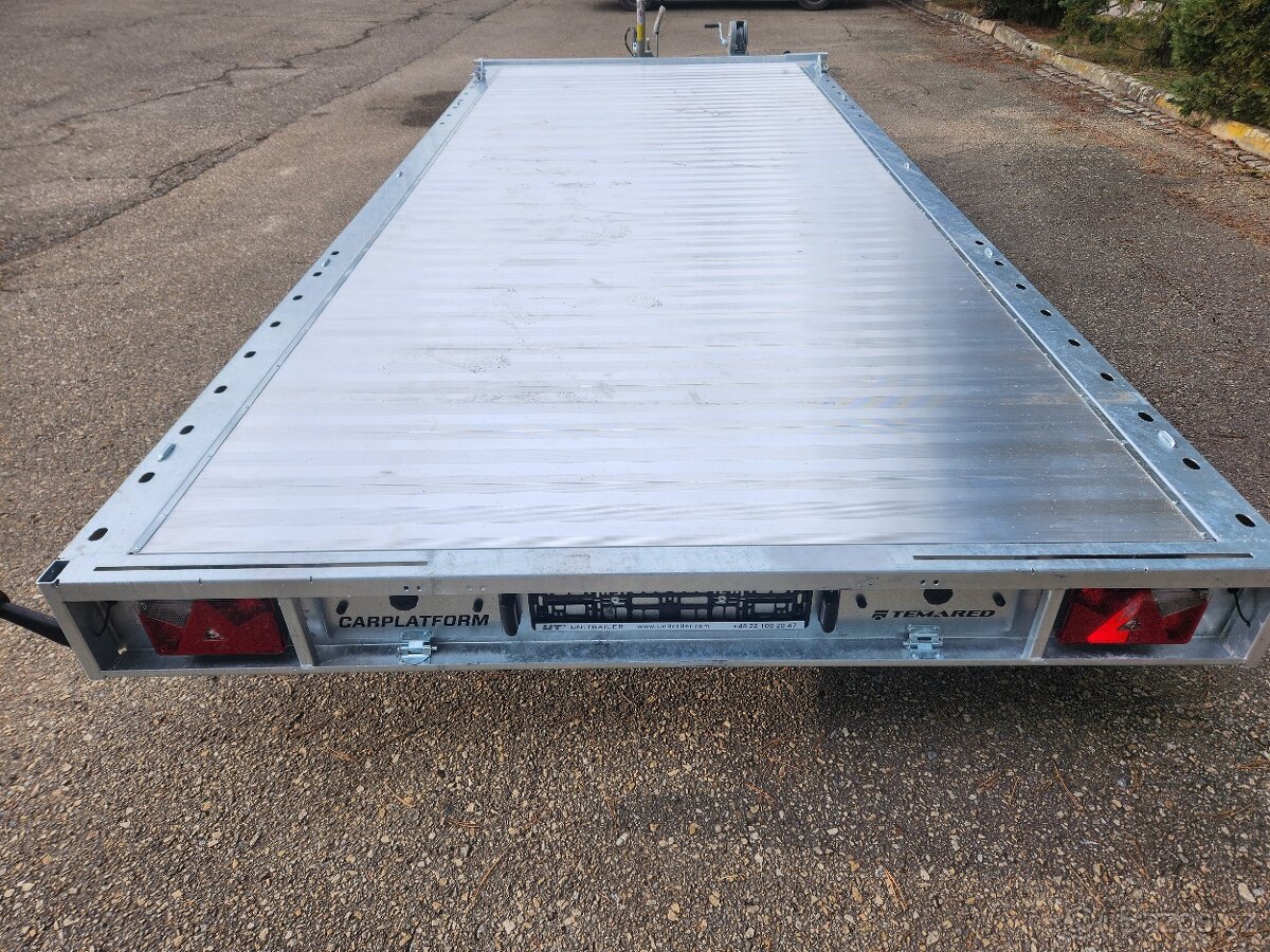 Rovné plato ALU 507x215cm, 3500/730kg, 3x 1350,R10C