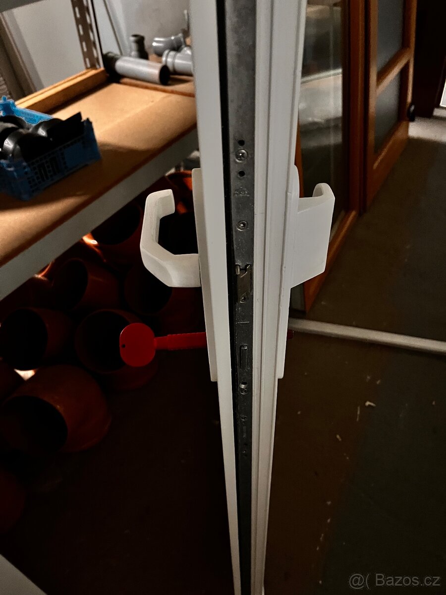 DVOJE VCHODOVÉ PVC DVEŘE GEALAN 104x263-207cm-PLZEŇ - 5