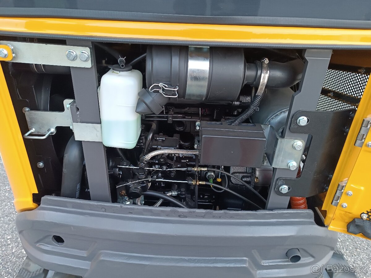 Minibagr - bagr - 1T , 2T , 3T , nový, záruka, DPH - 5